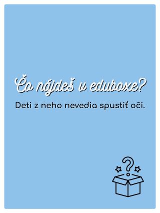 Päť zmysluplných aktivít = jeden box plný radosti 💛 Každá z nich rozvíja inú oblasť - čítanie, logiku, poznávanie,...